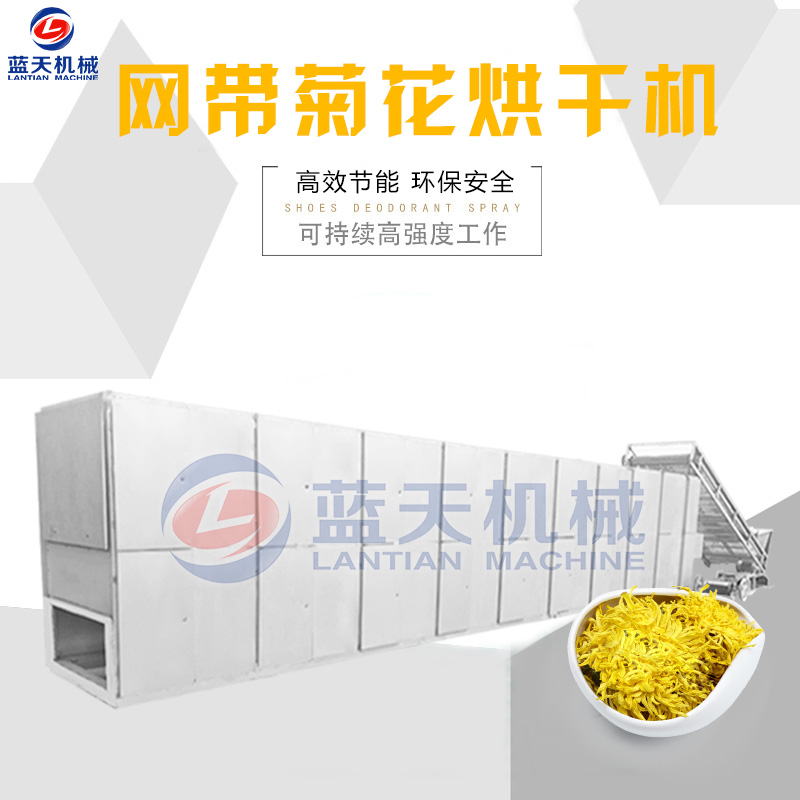網帶菊花烘干機