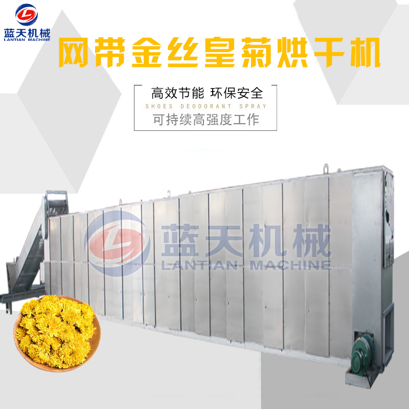 網帶金絲皇菊烘干機
